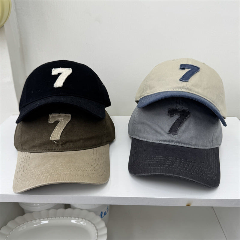 Men's Casual Distressed Baseball Cap Bowlift