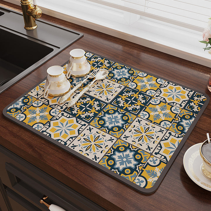 Kitchen Decorative Mat Bowlift