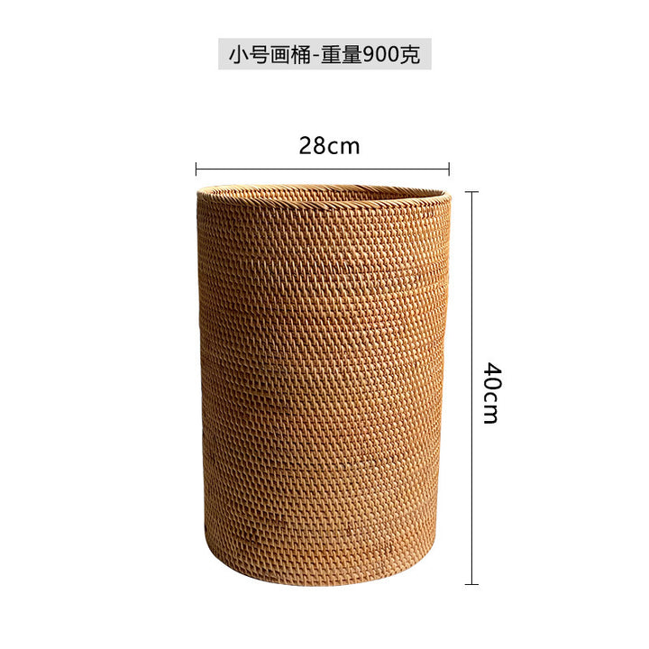 Women rectangular storage basket with practical handle Bowlift