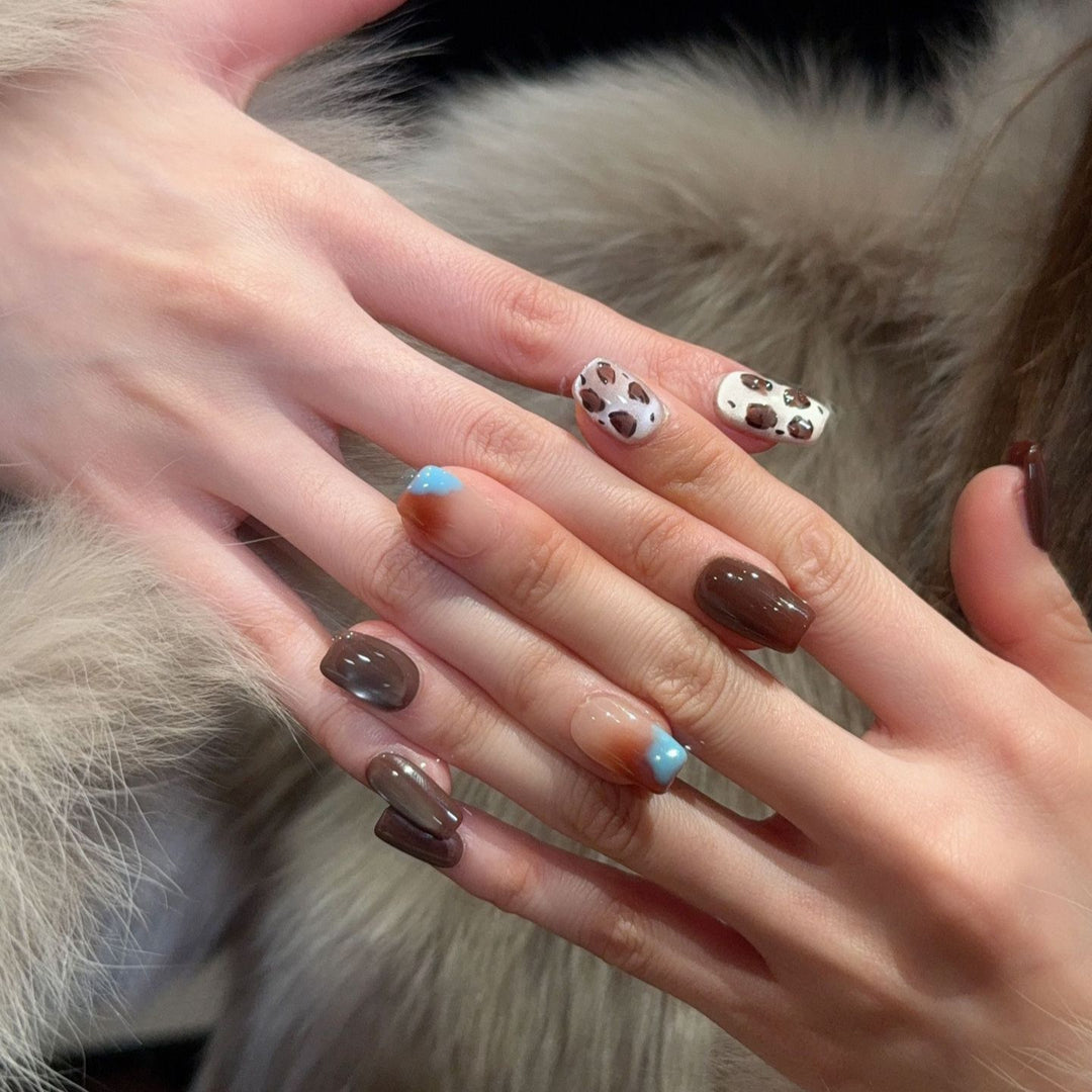 Artistic Press-On Nail Enhancements Bowlift