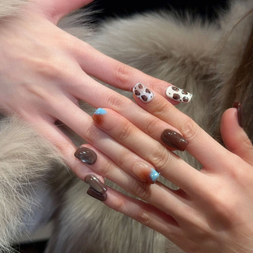 Artistic Press-On Nail Enhancements Bowlift