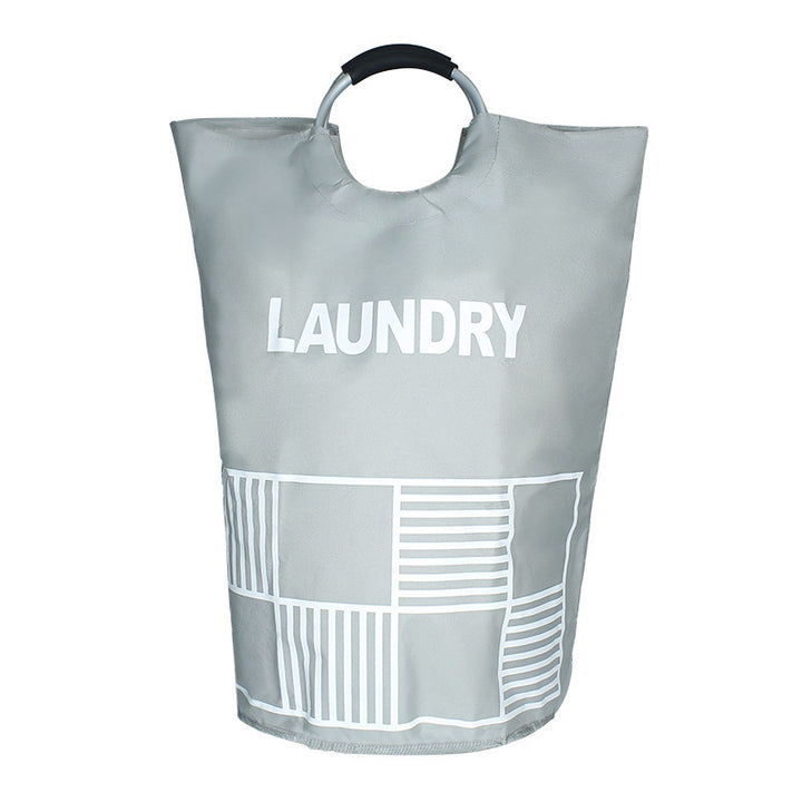 Laundry basket with ergonomic carrying handle Bowlift