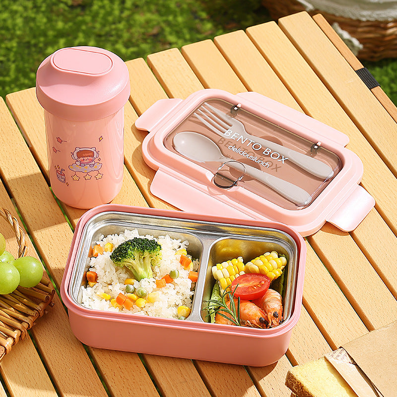 Stylish Multi-Compartment Bento Box