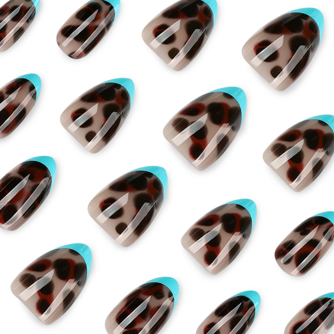 Artful Nail Art with Leopard Color Play Bowlift
