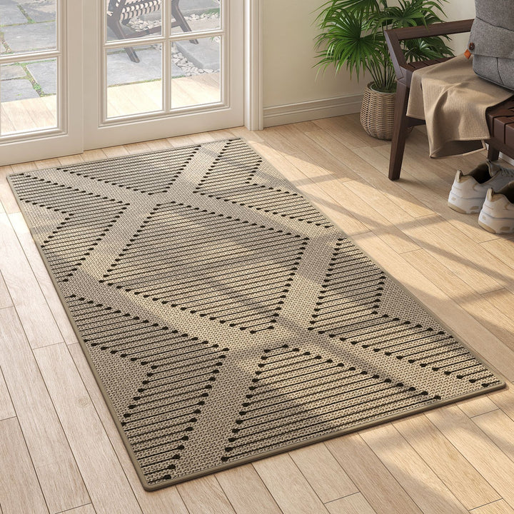 Artistic Geometric Indoor Area Mat Bowlift