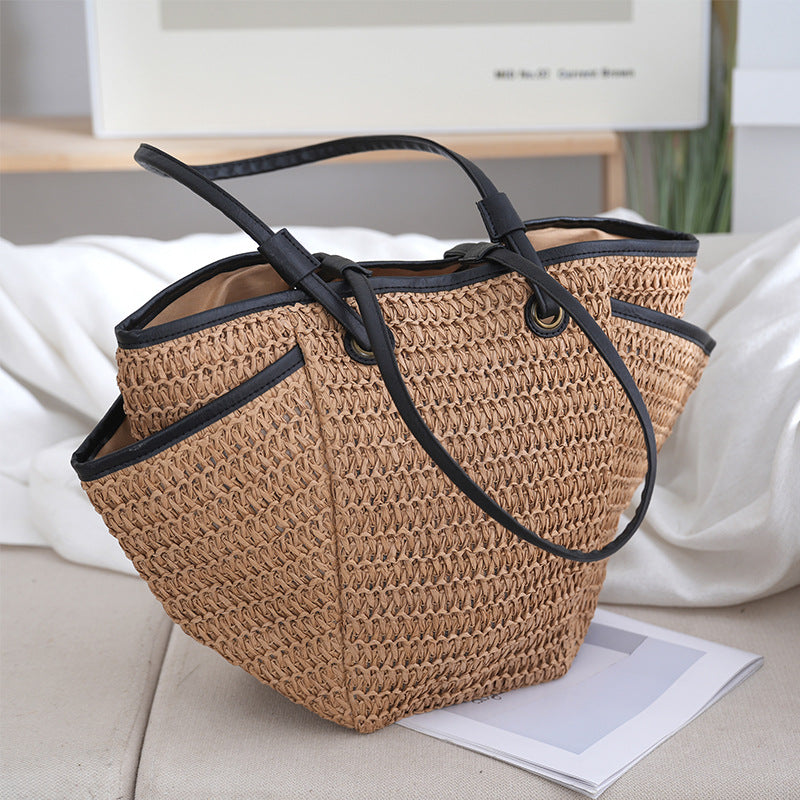 Handwoven basket bag Bowlift