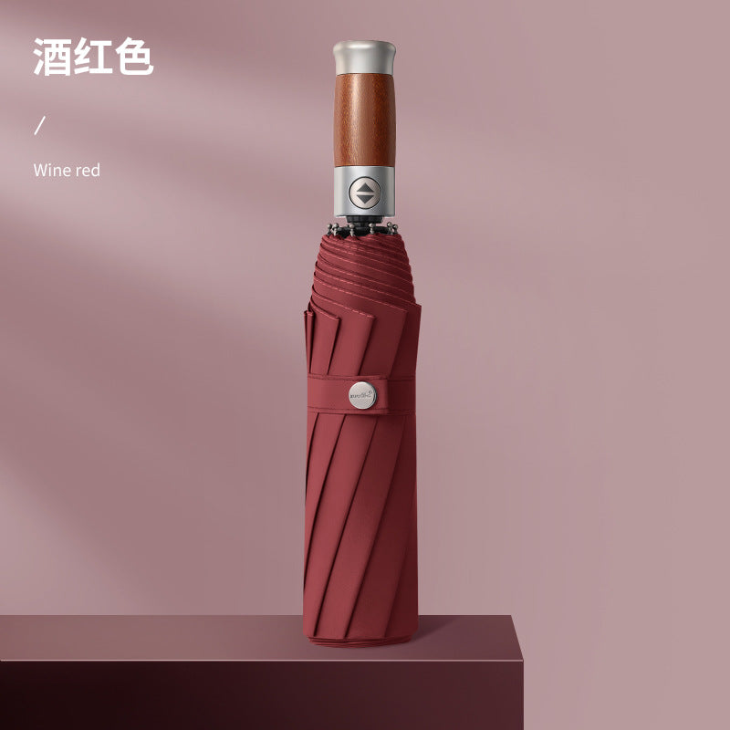 Women sturdy and windproof umbrella Bowlift
