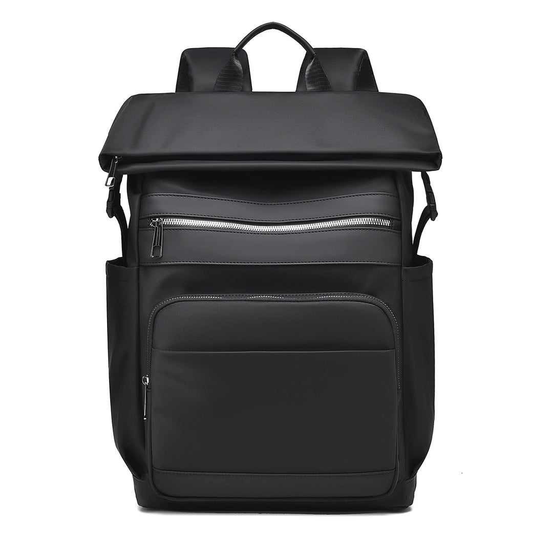 Multi-Functional Roll-Top Backpack with External Pockets Bowlift