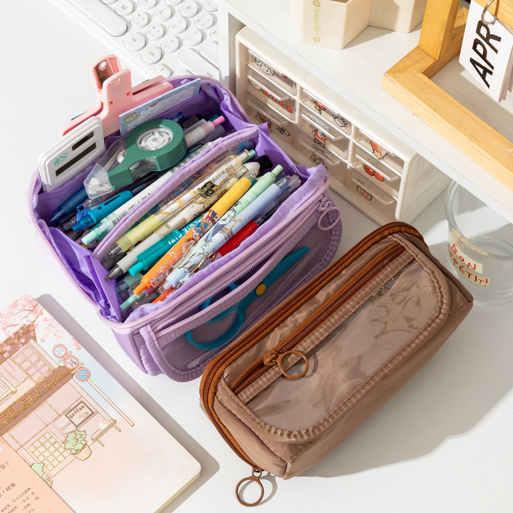 Versatile Travel Pencil Case Bowlift