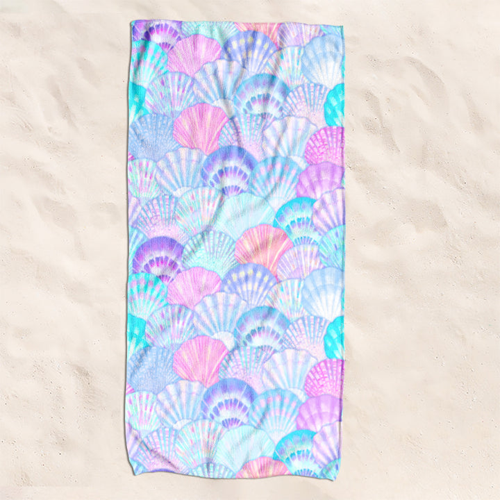 Beach towel with creative turtle pattern Bowlift
