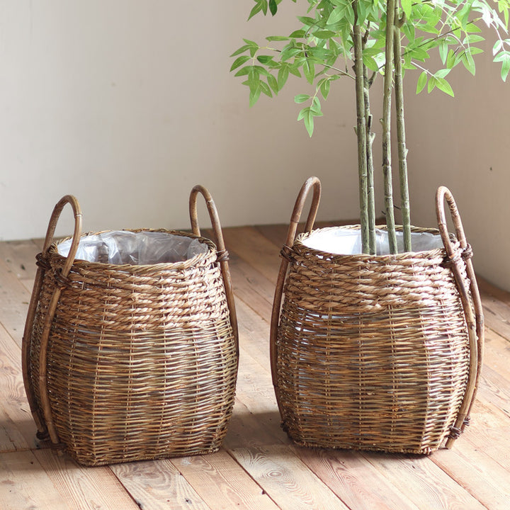 Handwoven storage basket Bowlift