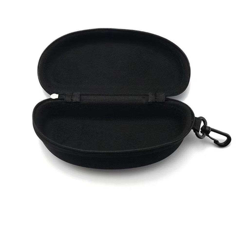Hardshell Protective Eyewear Case with Zipper and Clip Bowlift