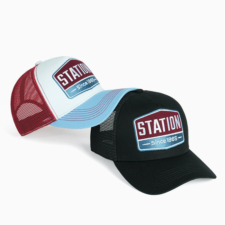 Women Breathable Trucker Cap with Vintage Design Bowlift