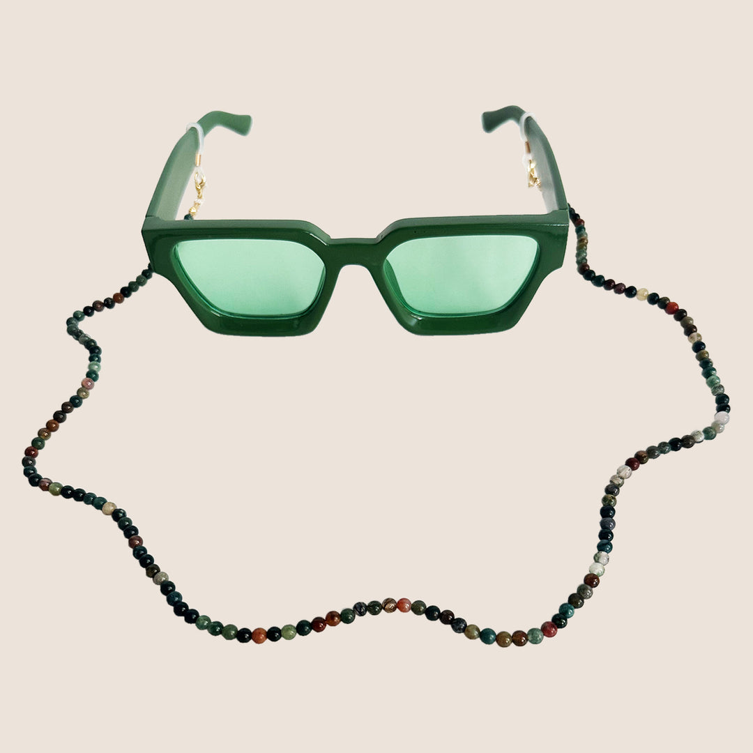 Multi-Layered Bead Eyewear Chain Bowlift