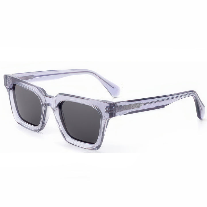 Women's stylish sunglasses in modern design with sturdy, transparent frame Bowlift