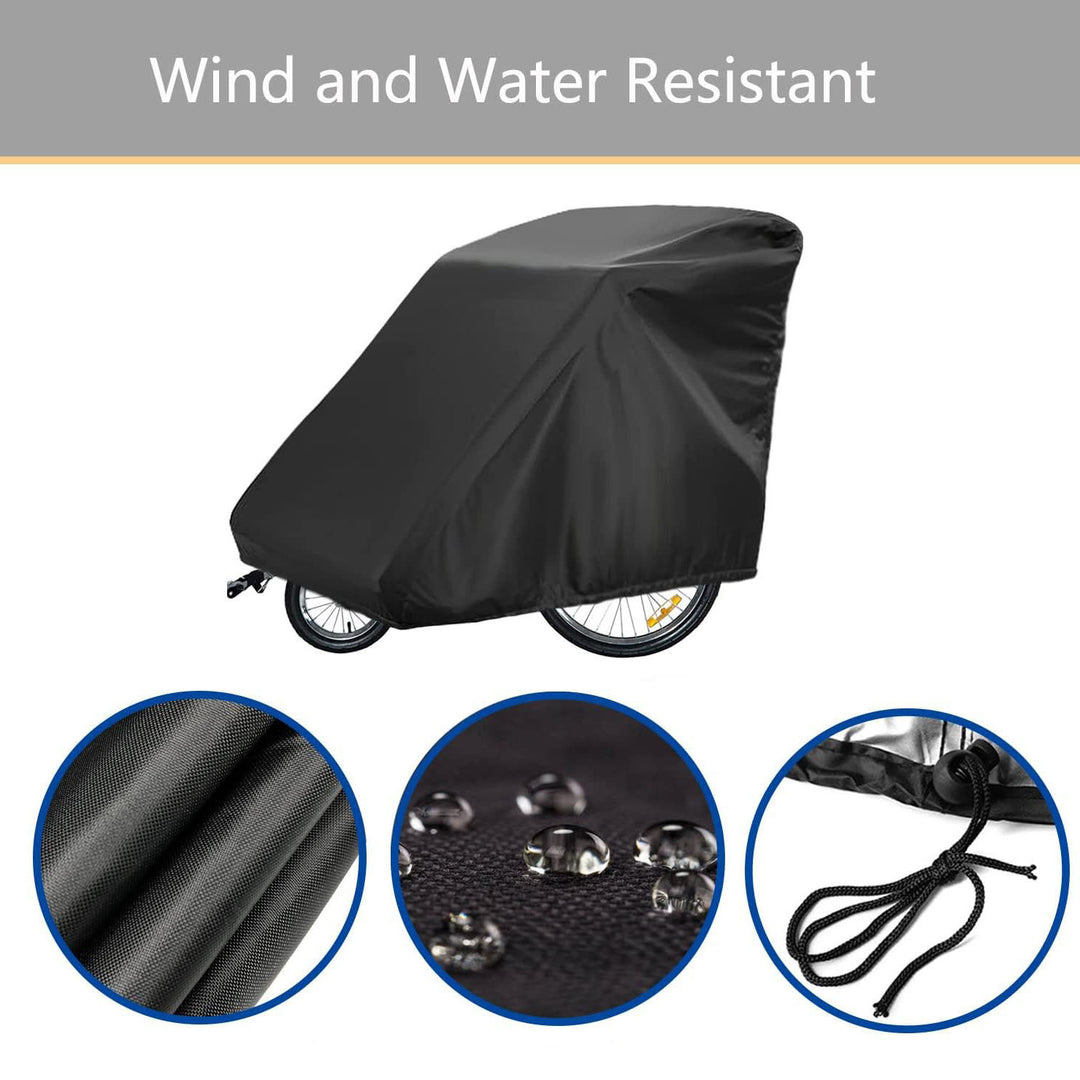 Protective cover for bike trailer Bowlift