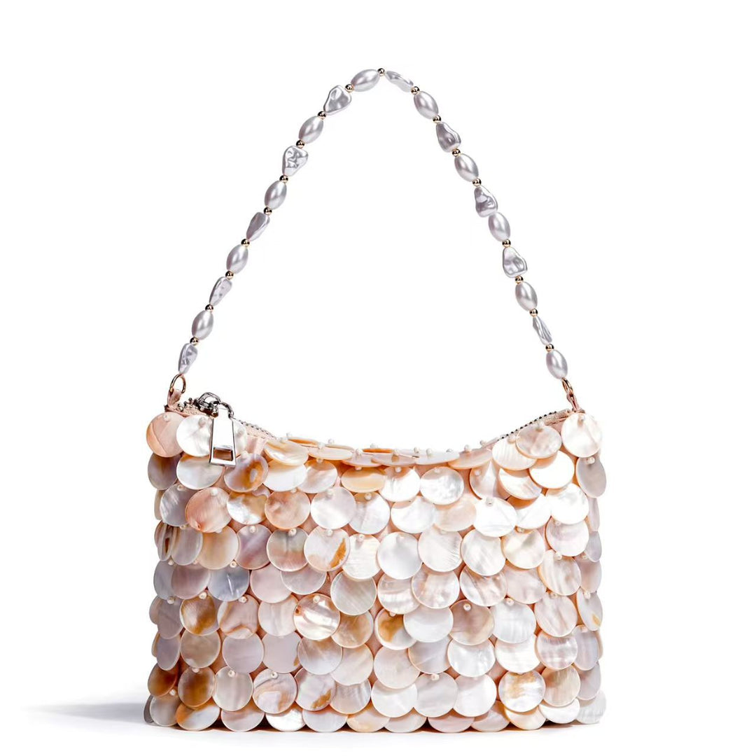 Shell Beaded Handbag Bowlift