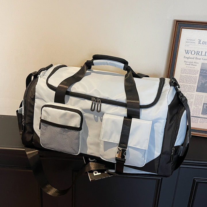 Sporty multifunctional travel bag with external pocket Bowlift
