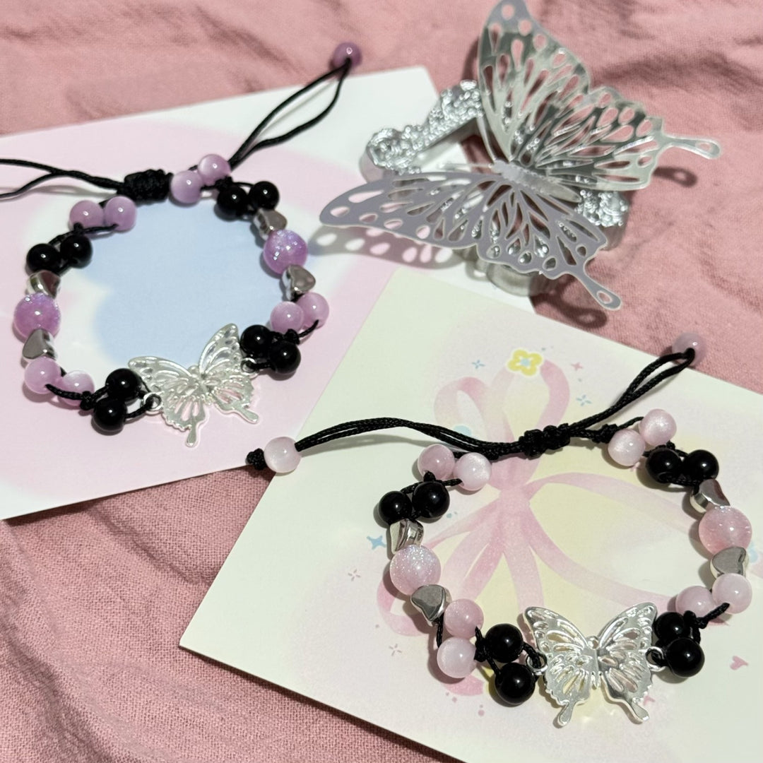 Butterfly Charm Adjustable Bracelet Bowlift