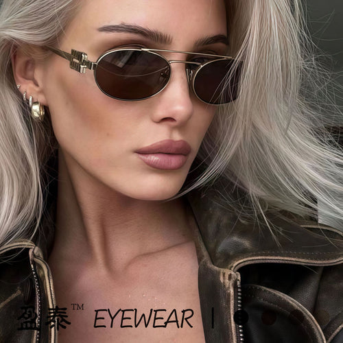Women’s fashionable glasses with elegant metal frame and unique design Bowlift