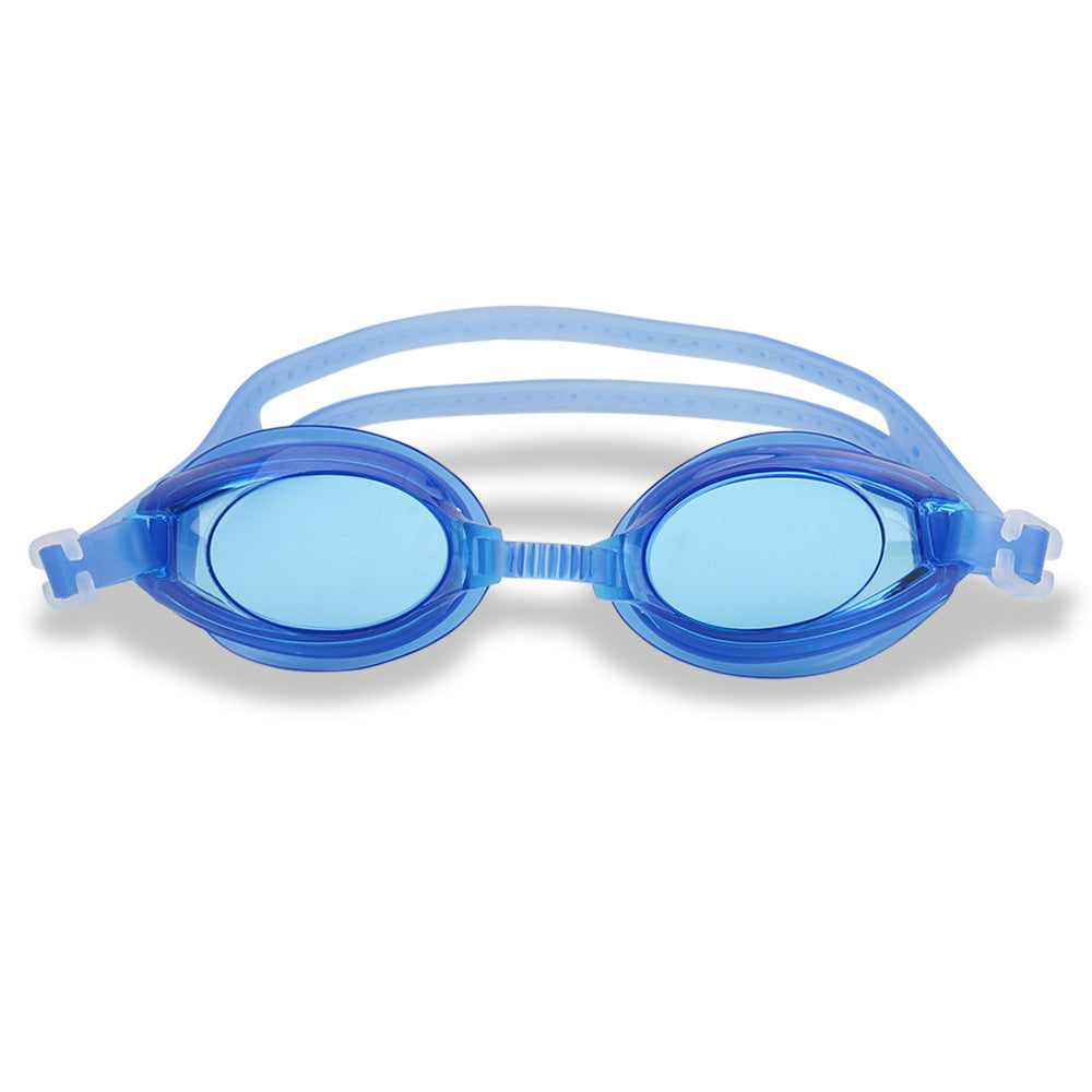 Swim goggles with scratch-resistant lenses and adjustable headstrap Bowlift