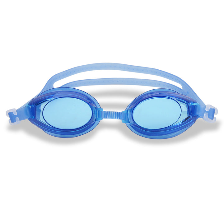Swim goggles with scratch-resistant lenses and adjustable headstrap Bowlift