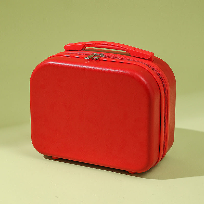 compact hard-shell cosmetic and travel vanity case with dual top handles Bowlift