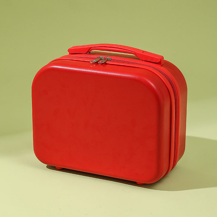 compact hard-shell cosmetic and travel vanity case with dual top handles Bowlift