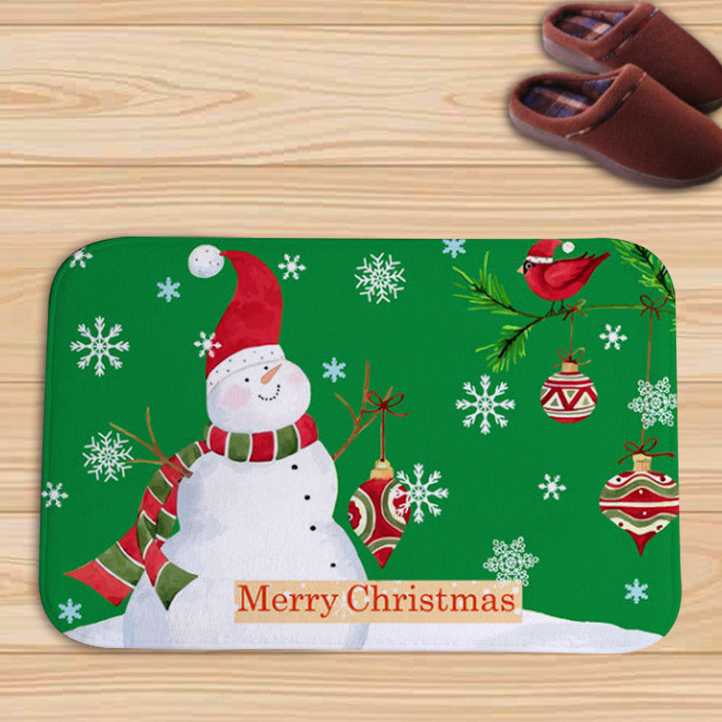 Christmas Decorative Bath Mat Bowlift
