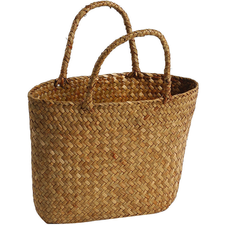 Handcrafted Woven Shopping Tote Bowlift