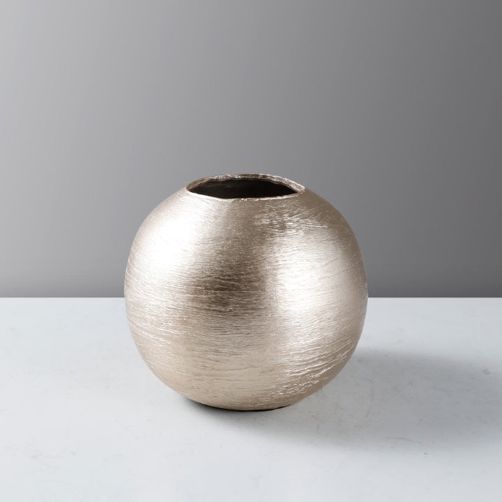 Contemporary Decorative Round Vase