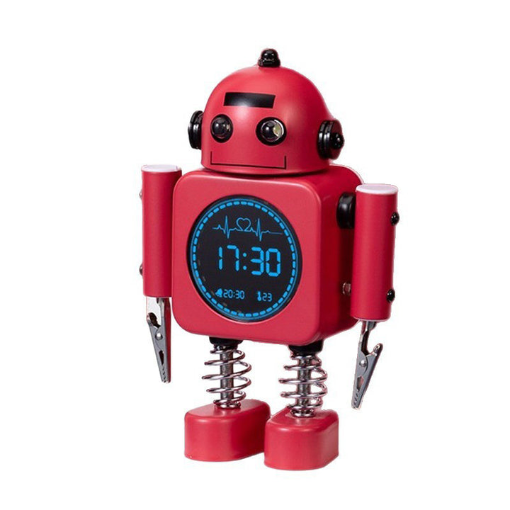Digital Robot Alarm Clock Bowlift