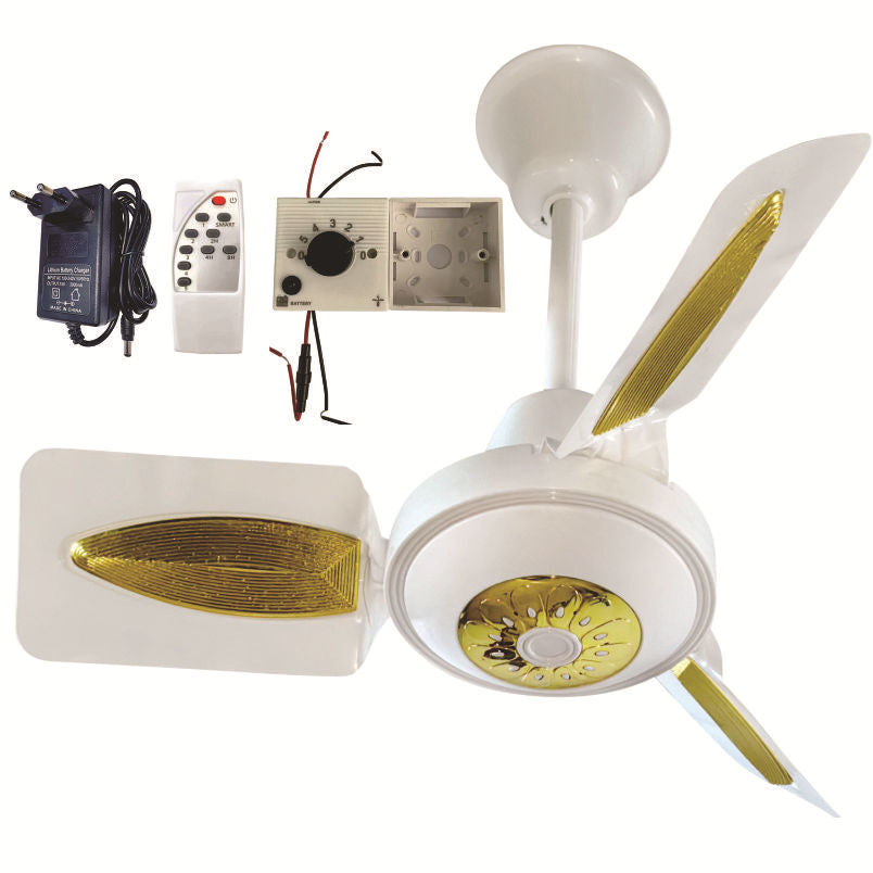 Ladies ceiling fan with LED lighting Bowlift
