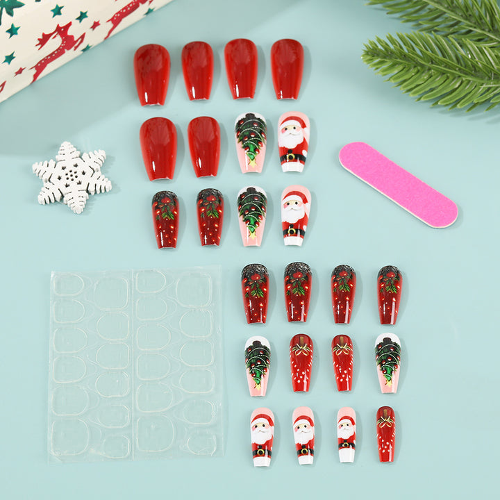 Christmas Art Nails Bowlift