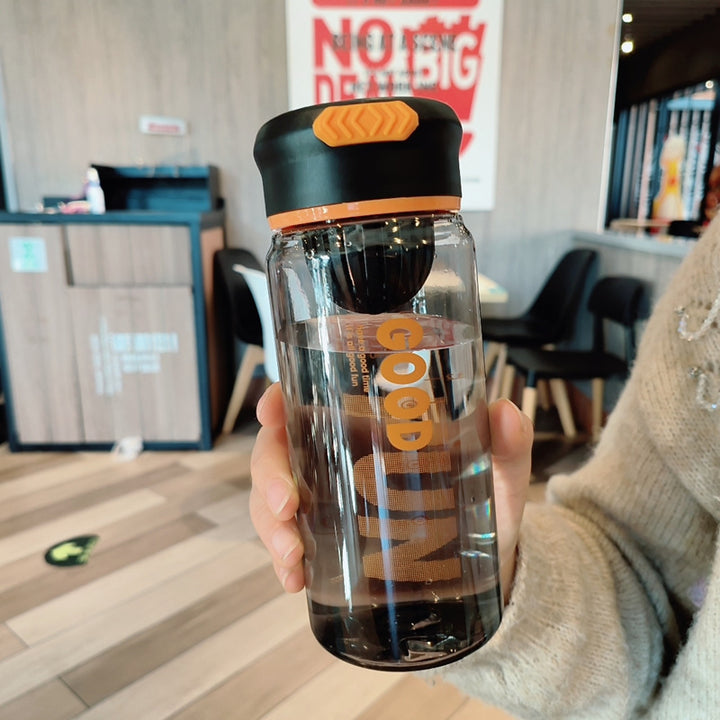 Women's infuser water bottle with removable fruit container Bowlift