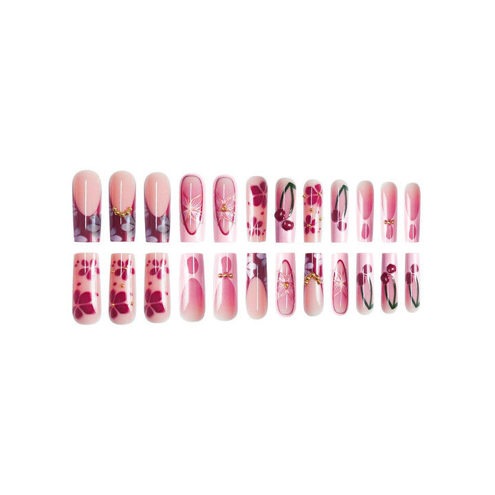 Artistic 3D Gel Nail Extensions Bowlift