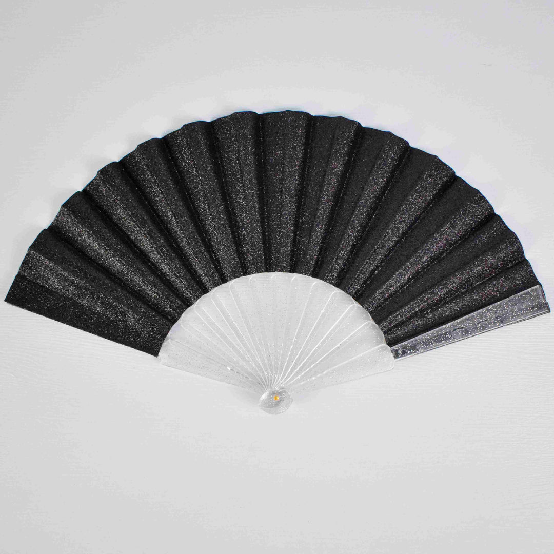 Women elegant glitter fan Bowlift