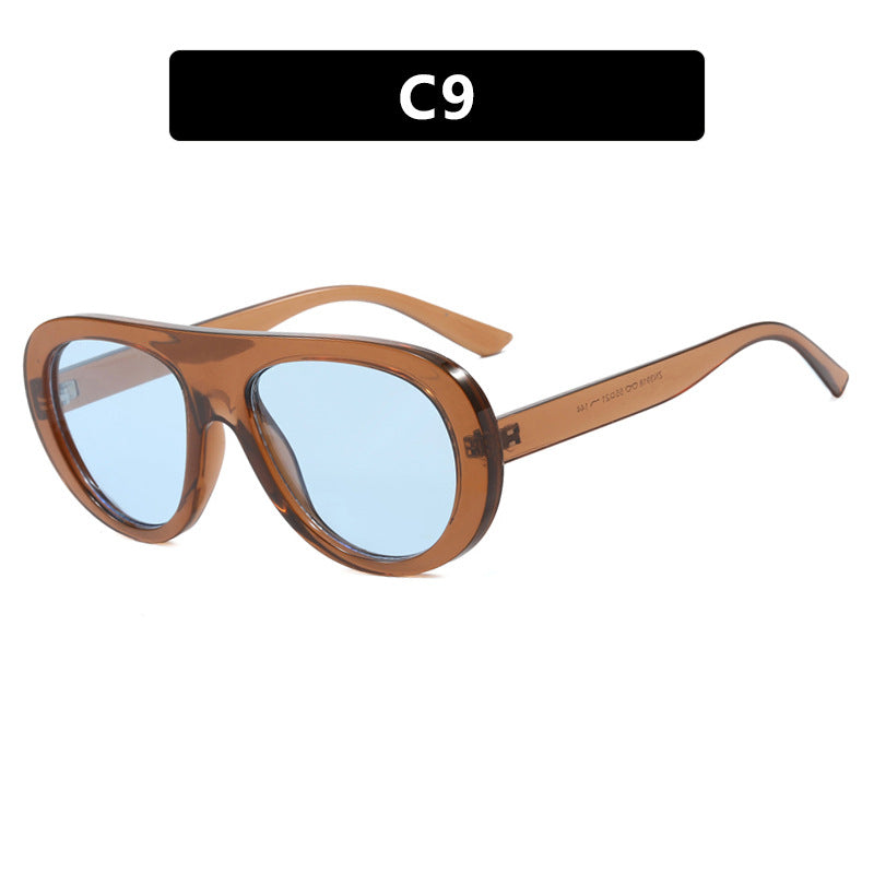 Women's stylish sunglasses with unique futuristic design Bowlift