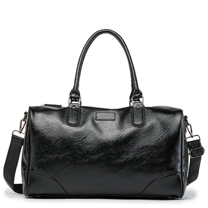 Stylish Travel Bag Made of High-Quality Synthetic Leather Bowlift