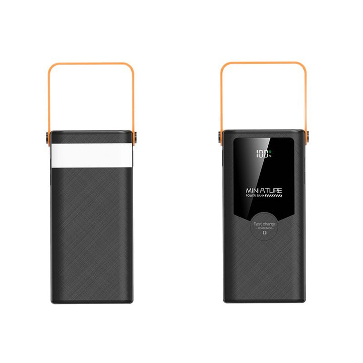 Portable Mini Powerbank with Fast Charging Function and Integrated Carrying Handle Bowlift