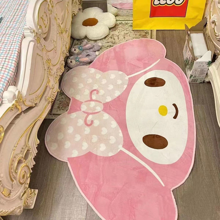 Cute Animal-Themed Plush Bath Mat