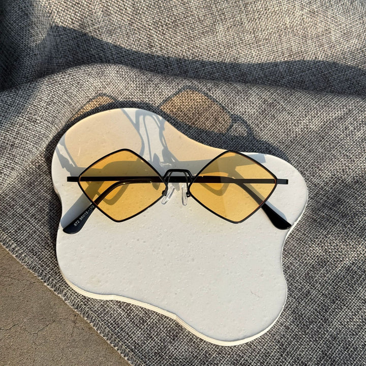 Geometric Frame Sunglasses Bowlift