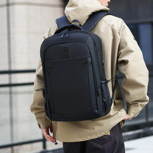 Practical business backpack with comprehensive compartment organization Bowlift