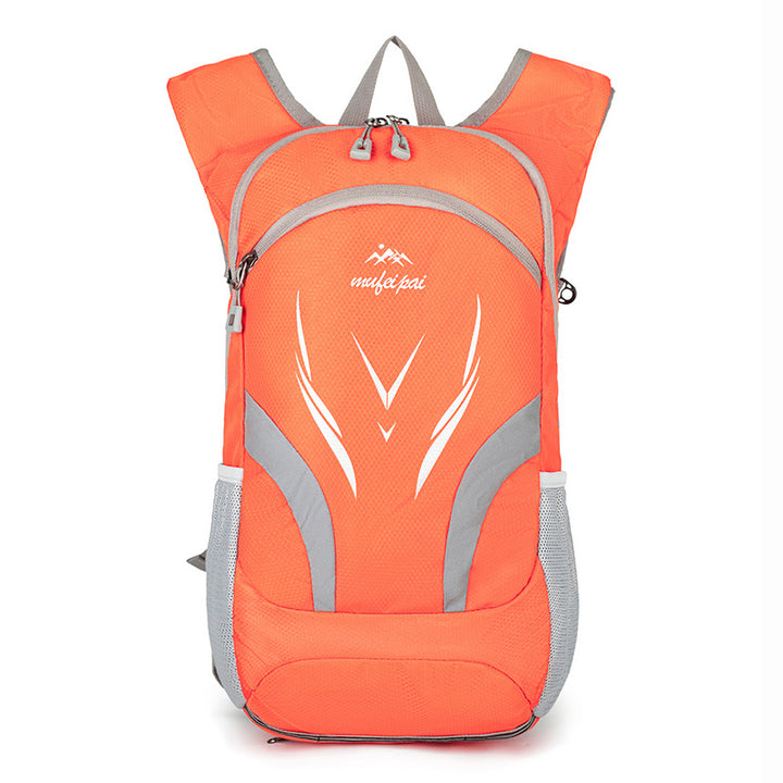Unisex nan lighter hydration backpack with integrated hydration system breathable mesh back and side mesh outer pockets Bowlift