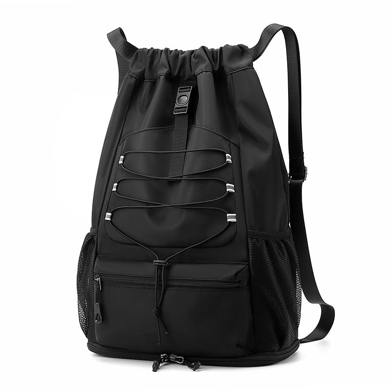 Lightweight Drawstring Sports Backpack Bowlift