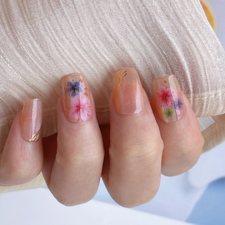 Floral Art Design Press-On Nails Bowlift 1787225366