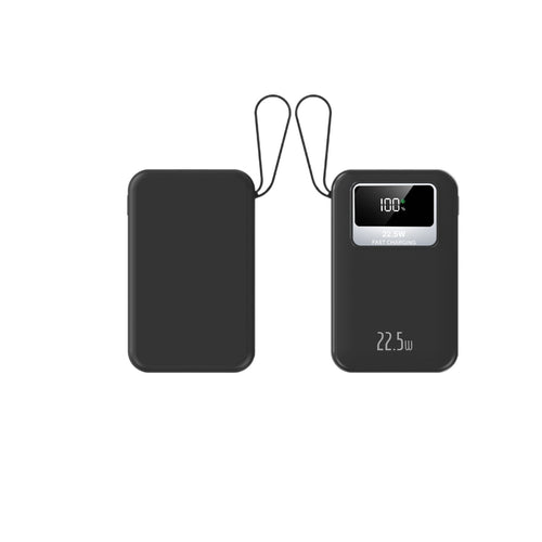 Portable power bank with intelligent fast charging function and LED display Bowlift