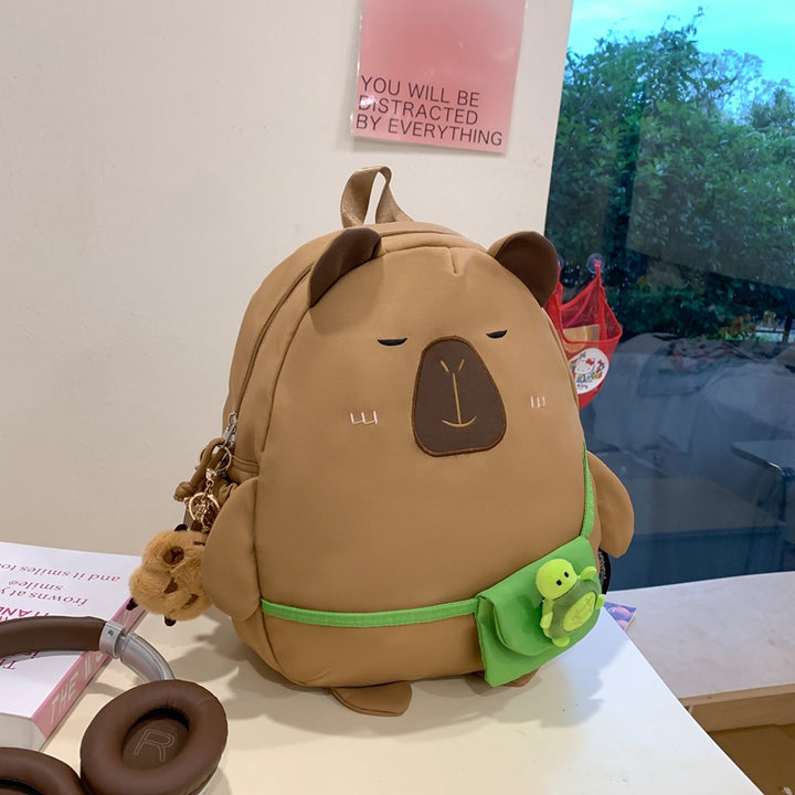 Backpack with Unique Animal Design and Many Compartments Bowlift