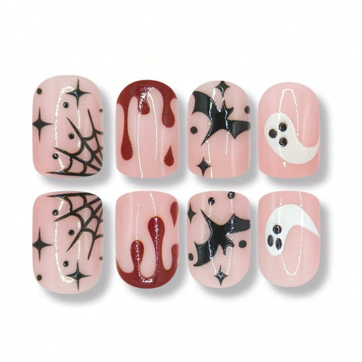 Artistic Halloween-Themed Nail Art Bowlift