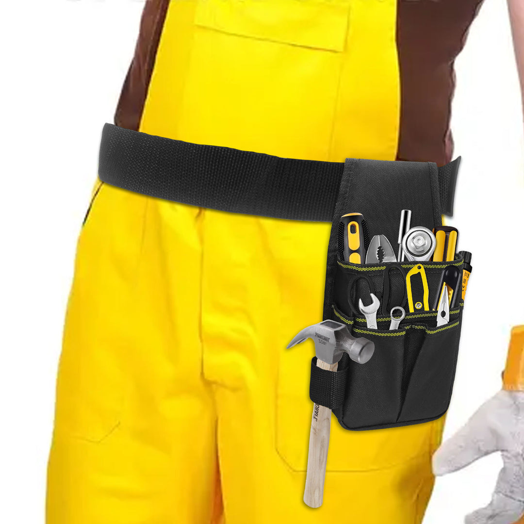 Multifunctional Tool Bag with Adjustable Belt Bowlift